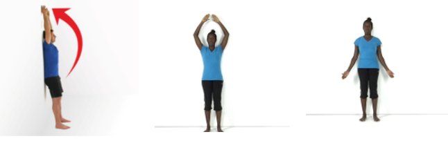 an example of a thoracic extension exercise